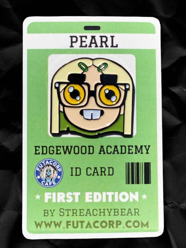 Pearl Enamel Pin