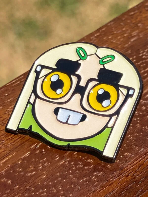 Pearl Enamel Pin - Image 3